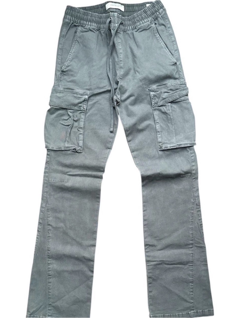 PacSun Men's Cargo Pants - Slate Gray